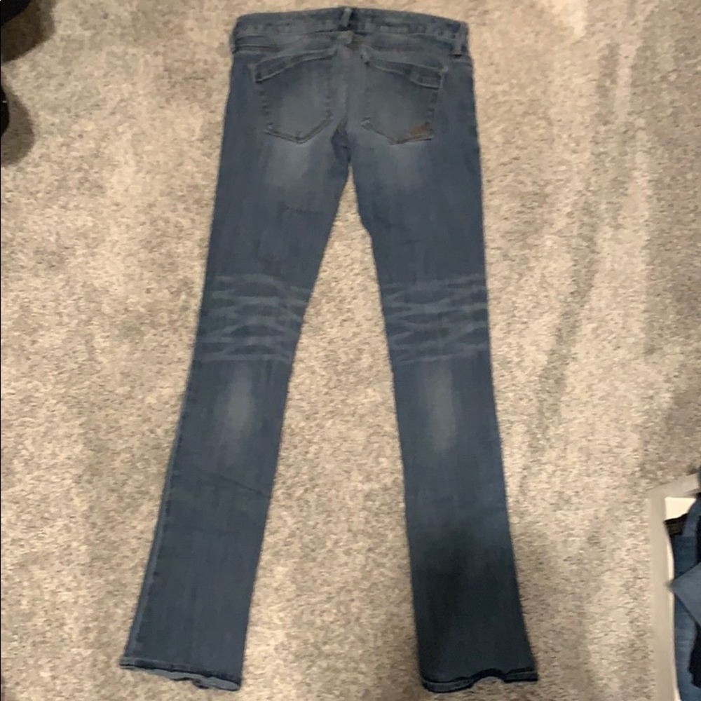 Express Low Rise Light Jeans - Picture 3 of 5
